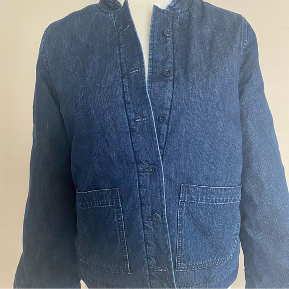 Madewell Reversible Sherpa Jean Jacket - Picture 6 of 11
